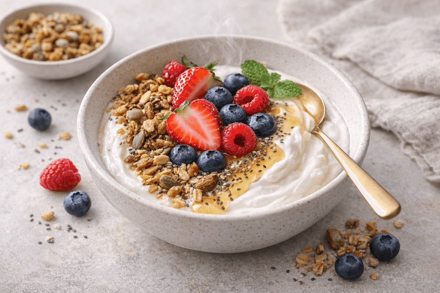 Greek Yogurt Protein Breakfast Bowl