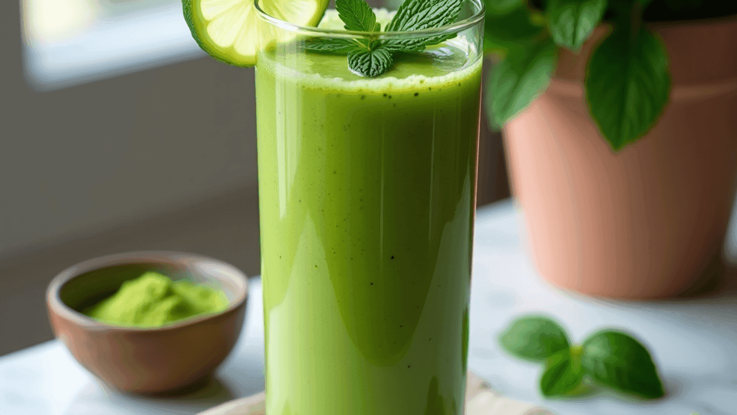 Matcha Mint Smoothie